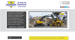 Desktop Screenshot of dearbornconstruction.com